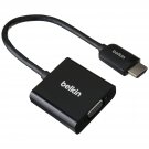 Belkin HDMI to VGA Adapter Dongle with 3.5mm Audio Jack for Portable Devices