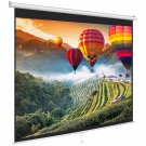 Pyle PRJSM7206 Universal 72-Inch Roll-Down Pull-Down Manual Projection Screen (42.5" x 56.6") Matt