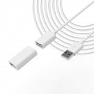20Ft Extension Cable For Cameras, Indoor/Outdoor, White