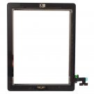 Glass Touch Screen Digitizer W/ Home Button Assembly For Ipad 2 2Nd Gen Black Us