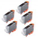 5P Black Quality Ink Cartridge For Canon Cli-8 Ip6600D Ip6700D Mp500 Pro9000