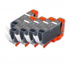 5 Gray Ink Tank + Smart Chip For Cli-226Gy Canon Mg6120 Mg6220 Mg8120 Mg8220