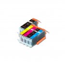 5 Pk Printer Ink Cartridges For Canon Pgi-250 Cli-251 Pixma Mg6620 Mx922 Mx722