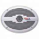 White Mr690 350 Watts 6" X 9" 2-Way Coaxial Marine Boat Speakers (Pair)