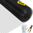 VEVOR Welded Wire Fence Vinyl Coated Chicken Rabbit Mesh 1"x1" 16 Gauge 24"x50'