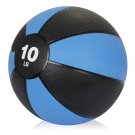 Double Grip Type 10Lb Medicine Ball Gym Easy Grip Tread Pro Workout Weighted