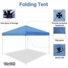 Pop-Up Foldable Waterproof With Carring Bag Canopy Tent 10 X 10 Ft Outdoor Party