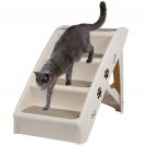 Pet Steps Small Doggie Ramp For High Beds Couch Sofa Folding Plastic Mac 100Lbs