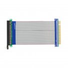Pci-Express Pci-E 16X To 16X Riser Card Ribbon Extender Extension Relocate Cable