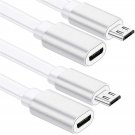 2 Pack Micro Usb Extension Cable 10 Ft/ 3 Meters Male To Female Extend...