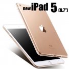 For Apple Ipad 5 (9.7") - Transparent Clear Tpu Rubber Silicone Skin Case Cover