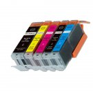 5P Quality Ink Cartridges W/ Chip For Canon 250 251 Mg5522 Mg6600 Mg5422