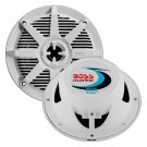 New (2) 5.25" Marine Boat Speakers.Pair.Water.White.5-1/4.Waterproof.House.Atv