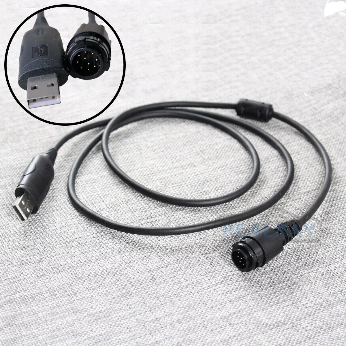 Usb Programming Cable For Motorola Xtl5000 Xtl1500 Pm1500 Xtl2500 Hkn6184C