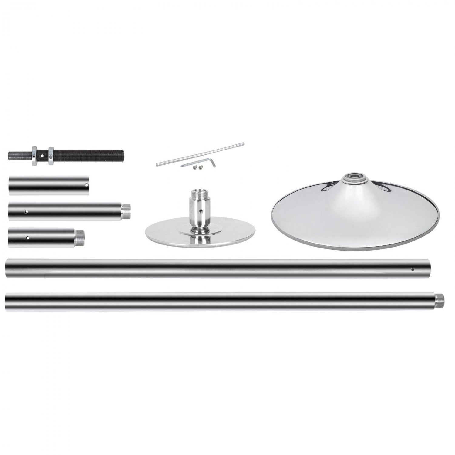 Height Adjustable Spinning Static Removable 45Mm Dancing Pole Fitness Studio