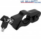 Motorcycle Handlebar Lock Anti-Theft Grip Throttle Security Bike Scooter Atv