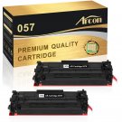 2PK Toner Compatible for Canon 057 imageCLASS  MF445dw MF448dw MF449dw LBP227dw