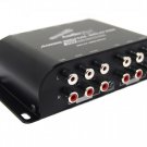 Audiopipe Audio Signal Splitter RCA Front Rear 47K Ohms Inputs 9 Outputs