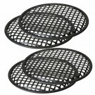 8 Inch Sub Woofer Metal Waffle Grills Universal Speaker Cover Guard (2 Pairs)
