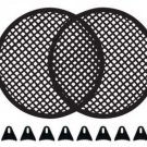 12 Inch 1 Pair Speaker Mesh Subwoofer Waffle Grill Dj Pa Speaker Audio Stereo
