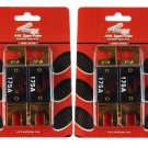 2 Pair 175 Amp ANL Wafer Fuses Gold Plated Car Boat Power and Audio