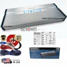 HIFONICS BXX4000.1D BRUTUS 4000W 1-OHM STABLE ULTRA-FI MOSFET 1-CH AMP + AMP KIT