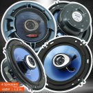 4X New Gravity 6.5" Inch 2-Way 460 Watts Coaxial Car Speakers Cea Rated- 2 Pairs