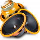 2X Ab8Pro Series 8" Midrange Driver Loud 1200W Speaker 4-Ohms - Pair