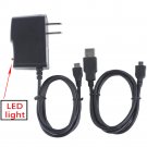 Ac Dc Charger Adapter +Usb Cord For Fujifilm Finepix Xp80 Xp81 Xp85 Xp130 Camera