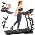 16 Inch Wide Foldable Home Treadmill W/ Bluetooth & Fitness Tracking App