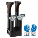 4 Shoe Electric Dryer W/ Timer Fan For Boot Glove Prevent Odor Mold & Bacteria