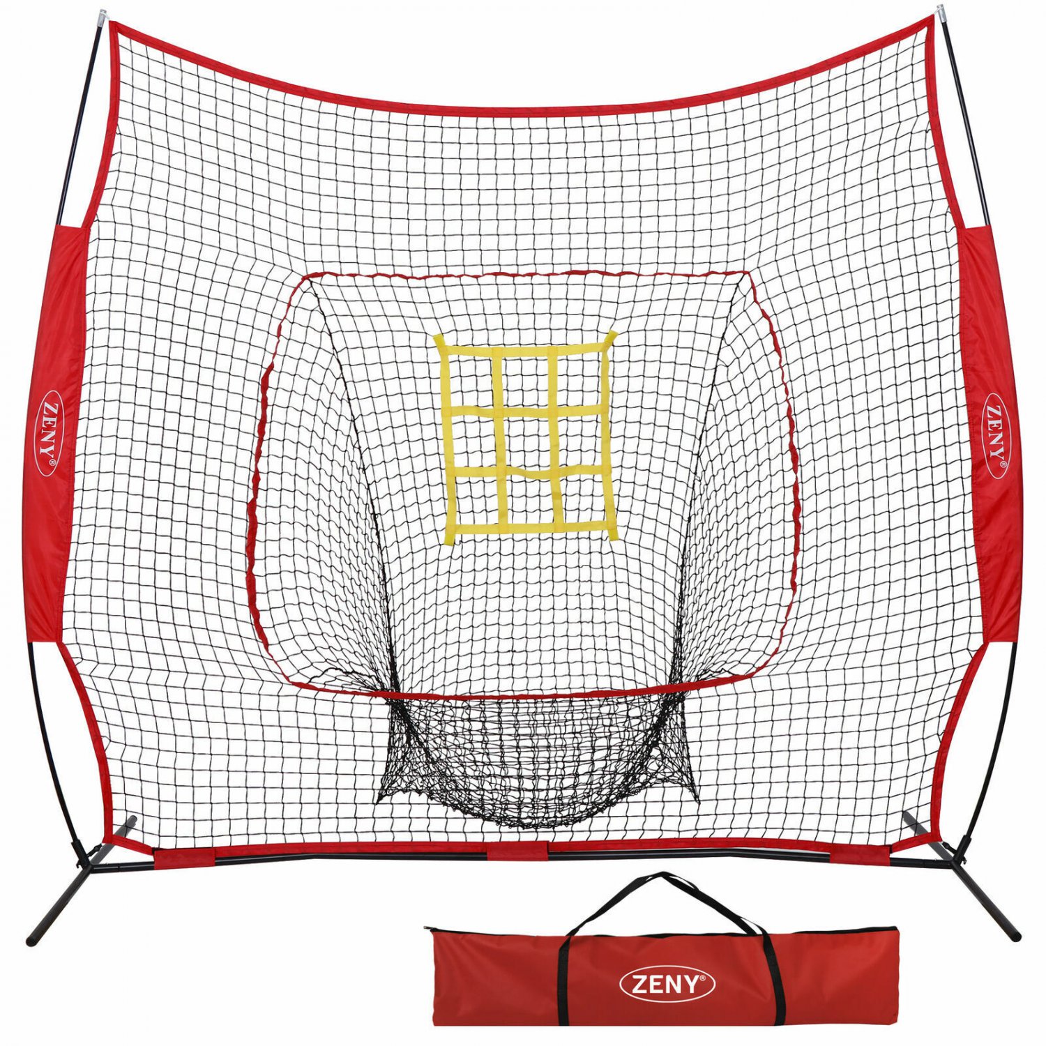 77' Baseball Softball Training Practice Net Portable Hitting Pitching Net