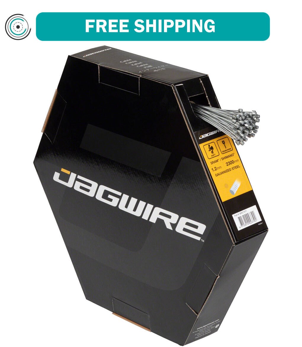 Jagwire Basics Shift Cable 1.2x2300mm Galvanized Steel SRAM/Box of 100