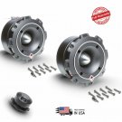 2x Rockford Fosgate PP4-T 100W 4" Power Bullet Tweeters Heavy Duty High SPL