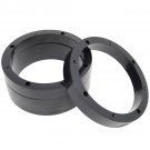2 Pair 8.5" inch Plastic Spacer Speaker Rings Custom Mounting Adapter Subwoofer