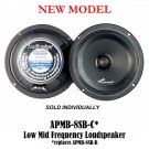 Audiopipe APMB-8SB-C 8" 250W Low Mid Frequency Loud speakers Full Range Car DJ