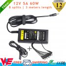 12V Power Supply For Cctv Security Camera Dvr Swann Lorex Defender With 8 Splits