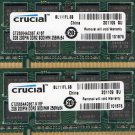 4GB 2x 2GB Kit IBM/Lenovo Thinkpad R60/R60e/R61/R61e/T60/T60p/T61/X60/X61 Memory