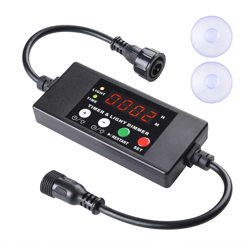 2 Function Digital Controller Light Dimmer & Timer Module For Led Aquarium Light