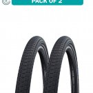 Pack Of 2 Big Ben Tire 27.5 X 2 Clincher Wire Black Active Sbc
