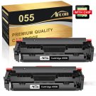 2PK W/Chip Toner Compatible for Canon 055 imageCLASS MF743Cdw MF741Cdw MF746Cdw