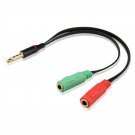 3.5Mm Combo Audio Adapter Cable For Ps4Xbox Onetabletmobile Phonepc Gaming