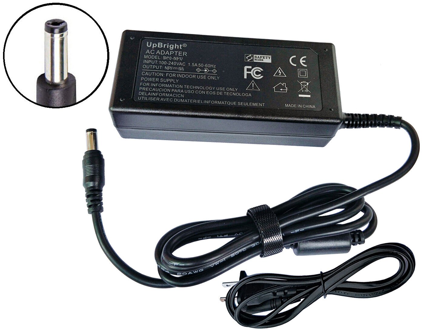 Ac Dc Adapter For Sdl9035 Sdl9037 Sdl9040 Singing Machine Fiesta Karaoke System