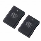 Two EN-EL14 Replacement Rechargeable Li-ion Battery f/ Nikon D3200 D5100 D5300