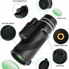 1Pack 40X60 Zoom Monocular Starscope With Vision At Night Telescope Bak4 Optics