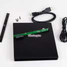 Usb External Case Enclosure For 12.7Mm Sata Laptop Dvd Blu-Ray Drive Burner Odd@