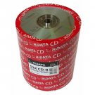100 Ridata Branded 52X Logo Top Blank Cd-R Cdr Recordable Disc 80Min 700Mb