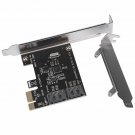 1X(Pcie Pci To Sata3.0 2-Port Sata Iii 6G Expansion Controller Card