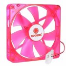 Lot Of 13-Pcs Coolmax 140Mm (5.25"X5.25") Red Led Case Fan 4-Pin & Screws