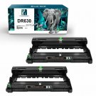 2Pk New Drum Unit For Brother Dr630 Dr-660 Hl-L2320D Mfc-L2700Dw L2720Dw Printer